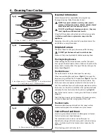 Preview for 20 page of Rangemaster Elite se 110 User'S Manual & Installation Instructions