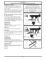 Preview for 31 page of Rangemaster Elite se 110 User'S Manual & Installation Instructions