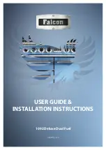 Rangemaster Falcon Deluxe 1092 Dual Fuel User'S Manual & Installation Instructions preview