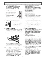 Preview for 29 page of Rangemaster Kitchener 90 Electric Installation And User Manual