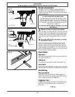 Preview for 31 page of Rangemaster Nexus 90 Dual Fuel User'S Manual & Installation Instructions