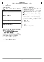 Preview for 20 page of Rangemaster RMB606BL/SS User Manual & Installation & Service Instructions