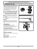 Preview for 32 page of Rangemaster Toledo XT 110 Dual Fuel User'S Manual & Installation Instructions