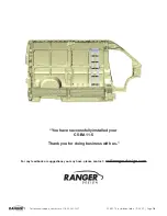 Preview for 16 page of Ranger design C5-BA11-5 Installation Manual