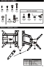 Preview for 4 page of Rapid video mounts RVM-22FM35 Instruction Manual