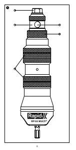 Preview for 2 page of Rapid RP150 MULTI Operating Instructions Manual