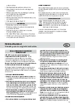 Preview for 13 page of Rapid Thermal 1600 Original Instructions Manual