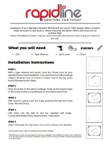 Preview for 2 page of Rapidline PIN96 Assembly Instructions