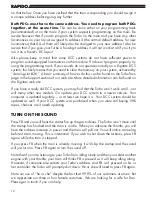 Preview for 12 page of Rapido Trains Turbo PDC-28 Manual