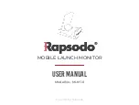 Rapsodo MLM 1.0 User Manual preview