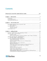 Preview for 3 page of Raritan CCA-0N-V5.1-E Administration Manual