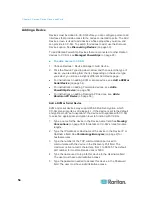 Preview for 72 page of Raritan CCA-0N-V5.1-E Administration Manual