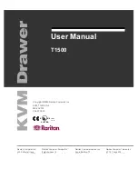 Preview for 3 page of Raritan T1500 User Manual