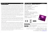 Preview for 9 page of Rasha PRO LIGHT PANTA-V7 User Instructions