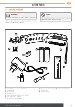 Preview for 9 page of RASOR RS1S Use And Maintenance Instructions