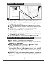 Preview for 9 page of Rastar Baby F12 Berlinetta Instruction Manual