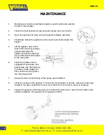 Preview for 9 page of Rata Vogal Spreadmax 45 Operation Maintenance & Parts Manual