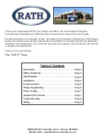 Preview for 2 page of Rath 2100-CP9 Installation & Operation Manual