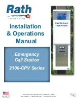 Rath 2100-CPV Installation & Operation Manual preview