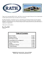 Preview for 2 page of Rath 2100 Series Operation Manual