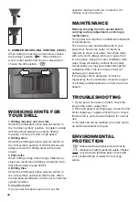 Preview for 34 page of Ratio TR600NM Instructions Manual