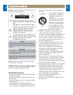 Preview for 3 page of Rautz HC-7852UX Service Manual