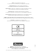 Preview for 16 page of RAVAK GSRV4-200 Assembly Instructions Manual