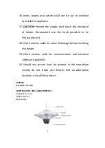 Preview for 19 page of Ravanson OT-1500B Original Instructions Manual