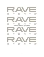 Preview for 7 page of Rave Sports Bongo 15 Instruction Manual