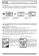 Preview for 123 page of Ravelli DUAL SUPER 9 Use And Maintenance Manual