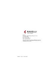 Preview for 61 page of Ravelli MIA 90 Use And Maintenance Manual