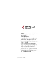 Preview for 16 page of Ravelli OLIVIA STEEL Manual