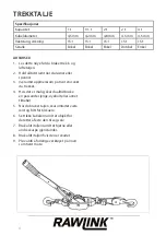 Preview for 4 page of RAWLINK 59795 Instruction Manual