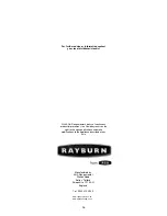 Preview for 36 page of Rayburn 660 Service Manual