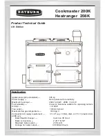 Preview for 22 page of Rayburn Cookmaster 200K User Instructions