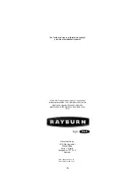 Preview for 28 page of Rayburn XT- Oil Installation Instructions Manual