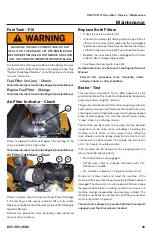 Preview for 39 page of Rayco Super Jr RG27 Operator, Service, Maintenance Manual