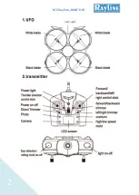 Preview for 2 page of Rayline R808 UFO Manual