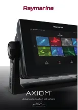 Preview for 1 page of Raymarine AXIOM Advanced Operation Instructions