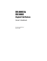 Raymarine DS400X Owner'S Handbook Manual preview