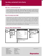 Preview for 24 page of Raymarine GPS Kit Operating Manual