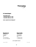 Preview for 76 page of Raymarine RAY 210VHF Operation Manual