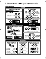 Preview for 2 page of Raymarine ST1000+ Quick Reference Manual