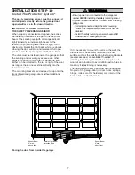 Preview for 17 page of Raynor Pilot 1265RGD Owner'S Manual