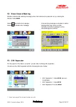 Preview for 105 page of Raytech CAPO 2.5 Instruction Manual