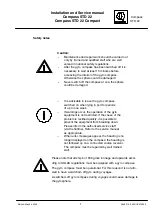 Preview for 11 page of Raytheon Anschütz 110-233 Installation And Service Manual