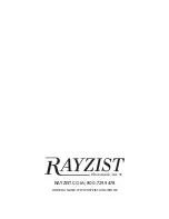 Preview for 20 page of Rayzist 2034vx Manual