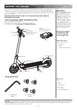 Preview for 4 page of Razor T25 Owner'S Manual