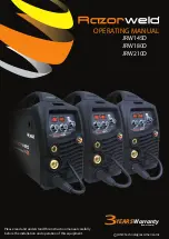 Razorweld JRW145D Operating Manual preview