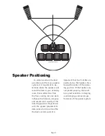 Preview for 8 page of RBH Sound T-30LSE Owner'S Manual